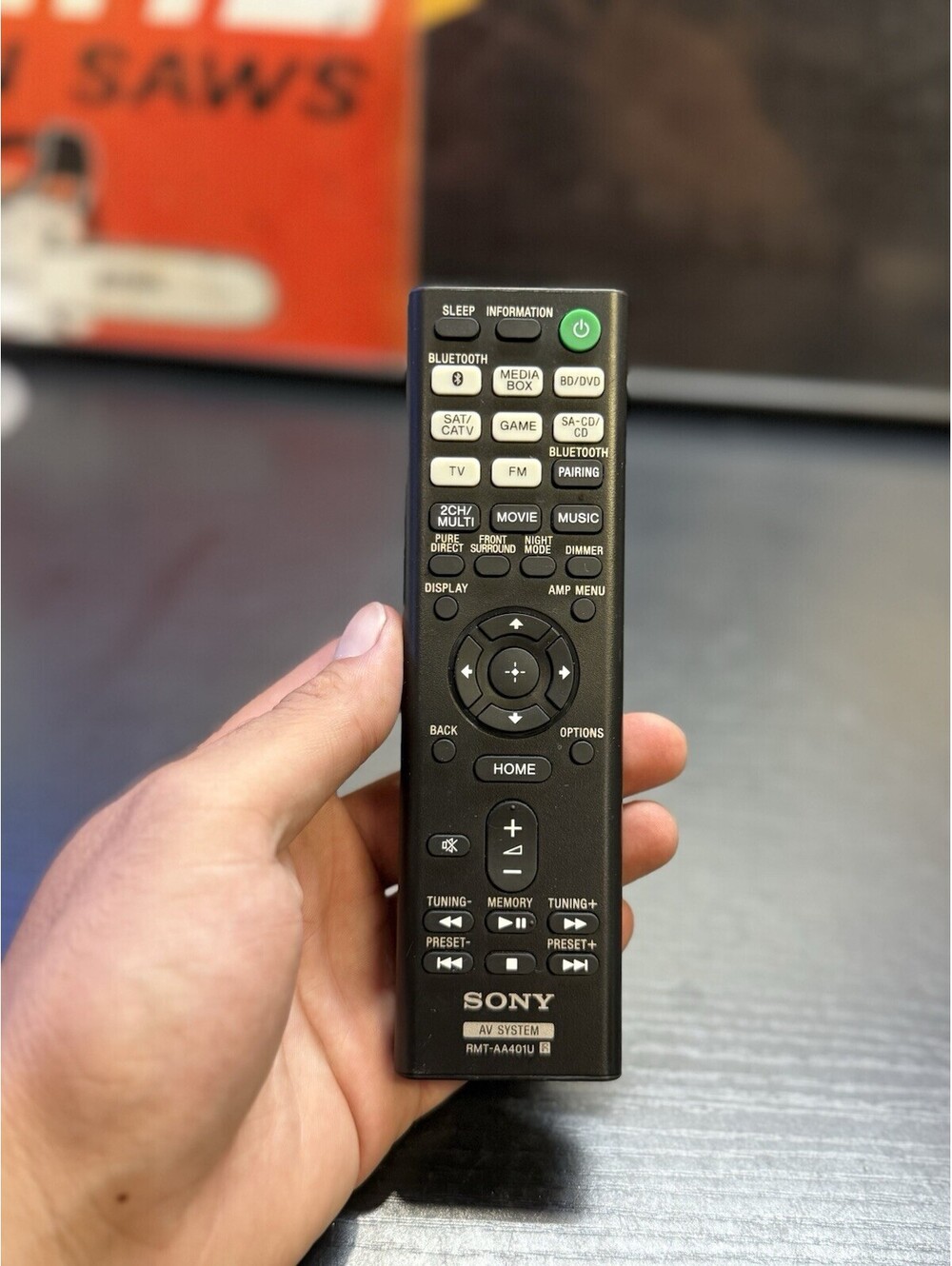 Sony RMT-AA401U Genuine OEM AV Receiver Remote Control Bluetooth